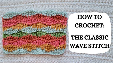 Image result for Classic Wave Crochet Pattern