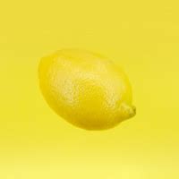 黄色柠檬图片看起真的很明亮，微信柠檬头像-个性头像
