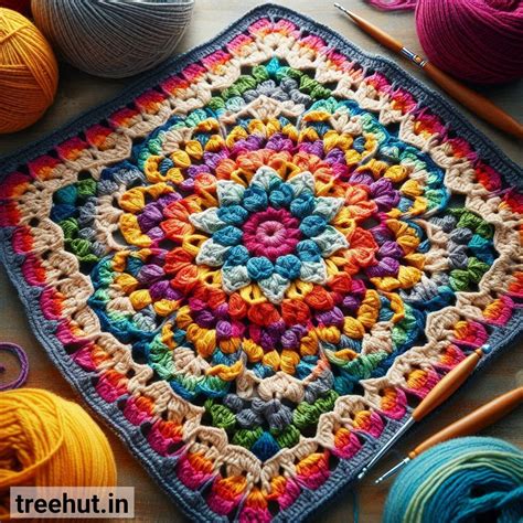 Flower Granny Square Crochet Ideas, how to make them and what to make ...