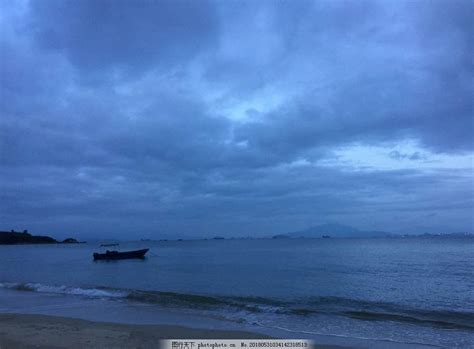 山东威海：海滩落日美如画_新闻中心_中国网