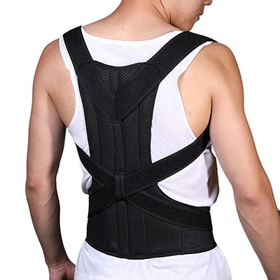 China Fast delivery Posture Corrector Back Support Brace - Metal strip ...