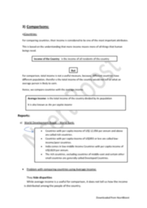 Image result for Economic Class 10 Chapter 1 Development Notes