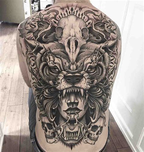 Spine and Lower Back Tattoo and How to Cope with the pain. 
