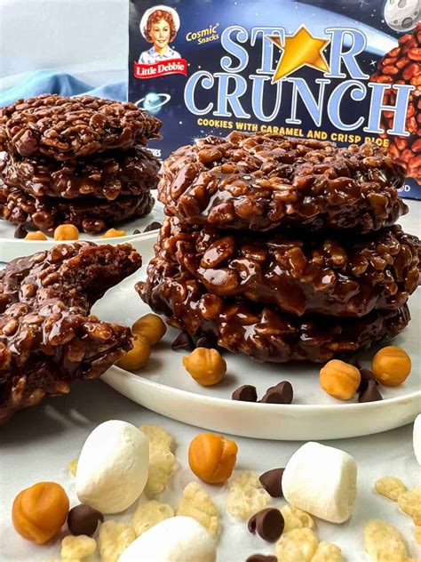 No-Bake Star Crunch Cookies: Better Than the Original! - Pudge Factor