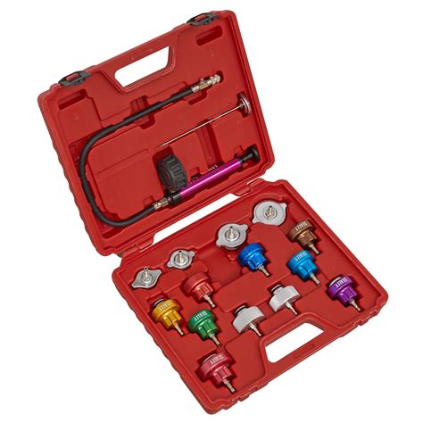 Cooling System Pressure Test Kit 16pc - Huttie