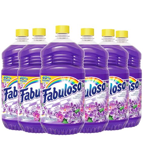 Buy Fabuloso All Purpose Cleaner, Lavender, Bathroom / Toilet /, Floor ...