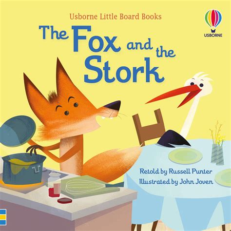 The Fox and the Stork: Little Board Book | Usborne – Krazy Caterpillar