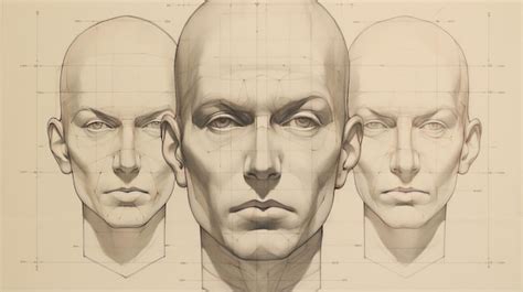 Image result for Face Structure Drawing