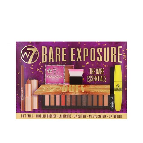 W7 Makeup Bare Exposure Essentials Gift Set India