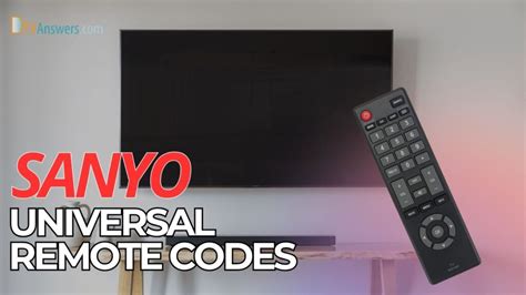 Image result for Sanyo Universal Remote Programming Codes