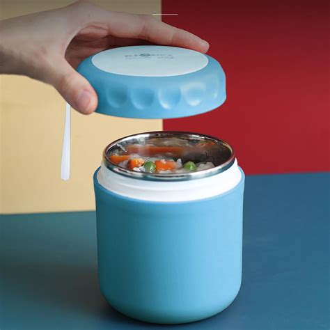 1 Pack Insulated Food Jar Thermos for Hot Food & Soup, Compact ...