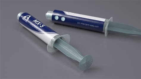 3D Arctic MX-5 Thermal Paste Syringe model | 3D Molier International