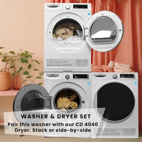 ConServ 2.2-cu ft Stackable Front-Load Washer (White) ENERGY STAR CW ...