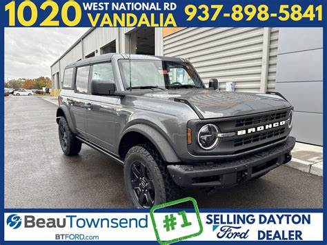 New 2024 Ford Bronco Black Diamond™ 4 Door in Vandalia #24T2294 | Beau Townsend Ford