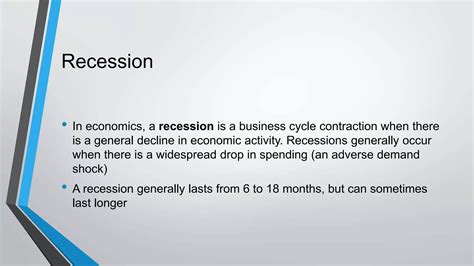 Example of Recession 的图像结果