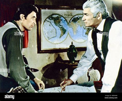 THE JAYHAWKERS, from left: Fess Parker, Jeff Chandler, 1959 Stock Photo ...