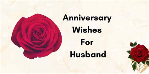 Anniversary Wishes For Husband Best 40 - WishingQuote