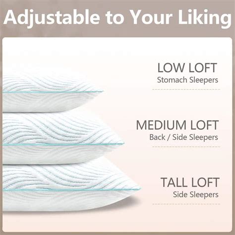 Queen Size Cooling Memory Foam Pillows for Sleeping India | Ubuy