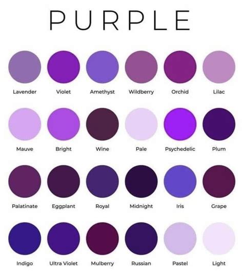 Best 12 75+ Shades of Lilac Color (Names, HEX, RGB, & CMYK Codes) – Artofit
