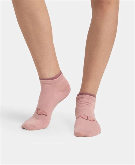 Buy Compact Cotton Stretch Low Show Socks with StayFresh Treatment ...
