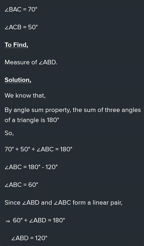 From the adjacent figure, find the measure of EBD - Brainly.in