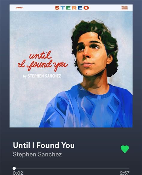 Until I found you - Stephen Sanchez | Falling in love again, Never fall in love, Music maniac