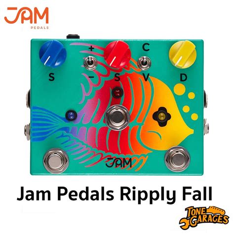 JAM Pedals Ripply Fall Chorus Vibrato Phase เอฟเฟคกีต้าร์ Made in ...