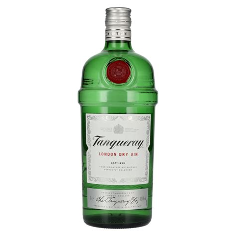 Tanqueray LONDON DRY GIN Imported 43,1% Vol. 1l