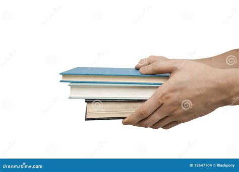 Hand holding Books stock photo. Image of hardcover, encyclopedia - 12647704