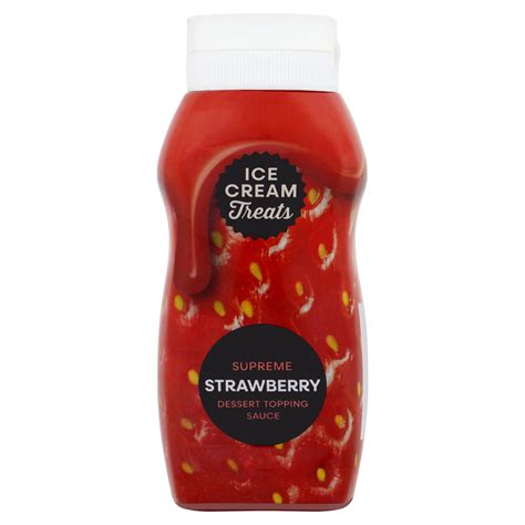 Ice Cream Treats Strawberry Topping Sauce (240 g) - Storefront EN