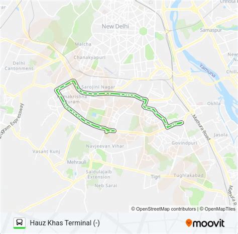 CBD3 Route: Schedules, Stops & Maps - Hauz Khas Terminal (-) (Updated)