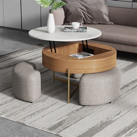 Lift Top Extendable Frame Coffee Table with Storage - On Sale - Bed ...