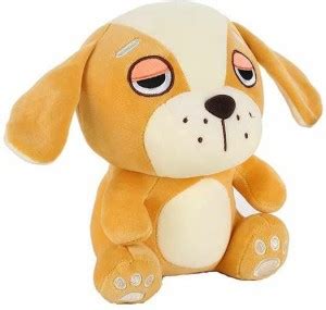 Prince Soft Toys Super soft Sitting Dog light brown with droopy eyes ...