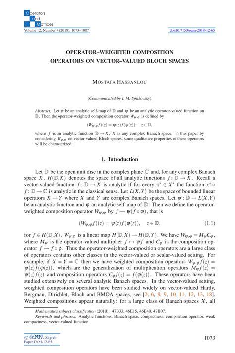 Image result for Composition Operator