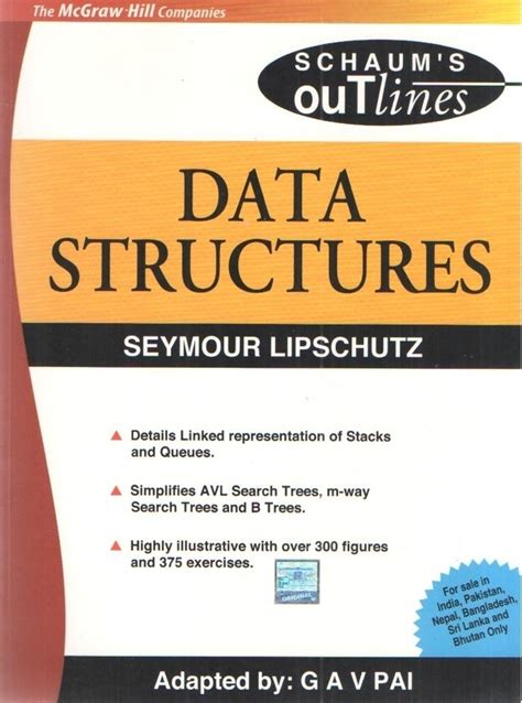 SCHAUM'S OUTLINES DATA STRUCTURE 1st Edition - Buy SCHAUM'S OUTLINES ...