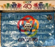 Disney Epcot 40th Anniversary Map And Chaser Pin India | Ubuy
