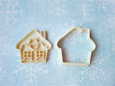 Gingerbread House Cookie Cutter Set - Etsy