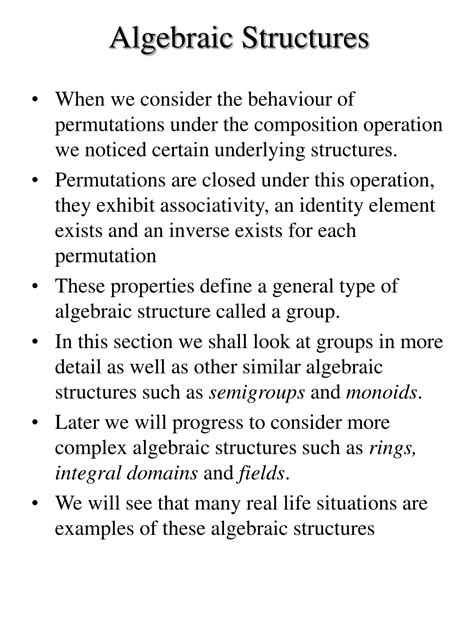 Algebraic Structures in Computer Science 的图像结果