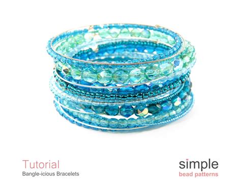 Memory Wire Beaded Cuff Bracelet Tutorial 的图像结果