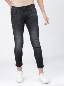 HIGHLANDER Tapered Fit Men Dark Grey Jeans - Buy HIGHLANDER Tapered Fit ...
