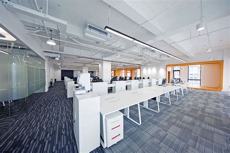 消费金融公司办公室装修设计案例效果图|空间|室内设计|办公室装修设计 - 原创作品 - 站酷 (ZCOOL)