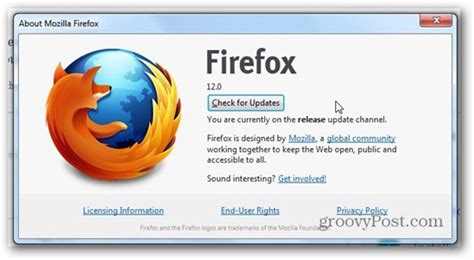 About Firefox Update 的图像结果