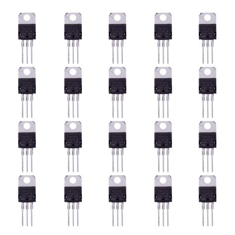 BOJACK TIP122 NPN 5 A 100 V Silicon Epitaxial Power India | Ubuy