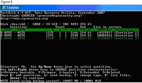 TestDisk Step by Step Guide 的图像结果