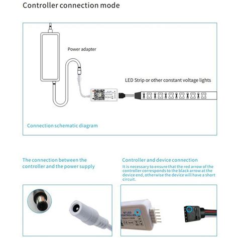 LED RGBW Controller Wiring 的图像结果