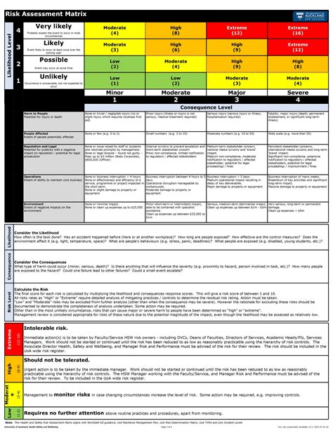 Risk Matrix Chart 的图像结果