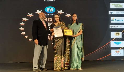 EducationWorld India School Rankings 2023-2024 Award | Sushila Birla ...