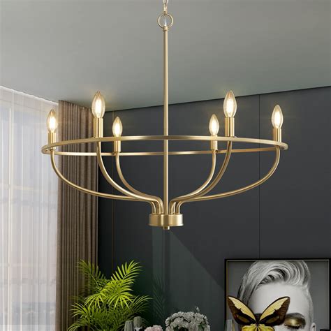 Candle 6 Light Chandelier at Taylah North blog