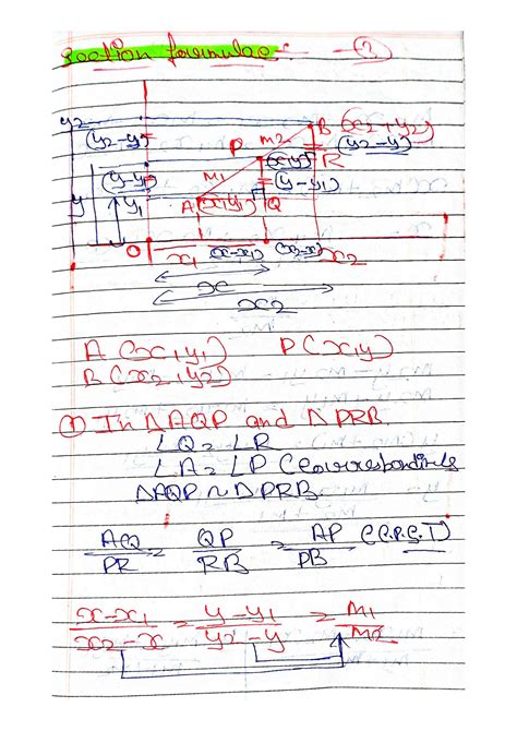 Coordinate Geometry Formula 的图像结果