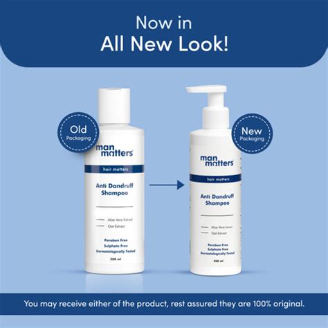 Man Matters Advanced Anti-Dandruff Shampoo | Reduces Flaking, Itching ...